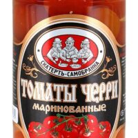 Томаты Скатерть-Самобранка Черри маринованные отборные 580 мл 1 шт