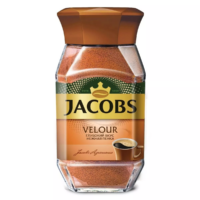 Кофе Jacobs Velour натуральный растворимый порошкообразный, 95 г 1 шт