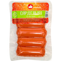 Сардельки сельские из мяса птицы 400г 1 шт