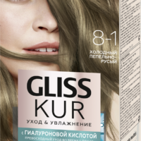 Краска Gliss Kur для волос Холодный пепельно-русый 8-1 150 мл 1 шт