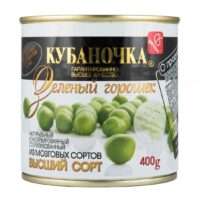 Горошек Зеленый Кубаночка 0.4кг 1 шт