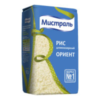Рис Мистраль Ориент длиннозерный белый 900 г 1 шт