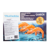 Лангустины Pescapuerta мороженые без головы 2кг 1 шт