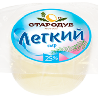Сыр Легкий 20% Стародуб 200г БЗМЖ 1 шт