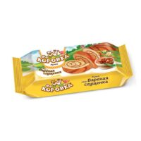 Рулет Коровка бисквитный 1 шт