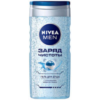 Гель для душа NIVEA men заряд чистоты 250 мл/ 1 шт
