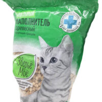 Наполнитель древесный Зверьё моё крупные гранулы 2.8 кг 1 шт