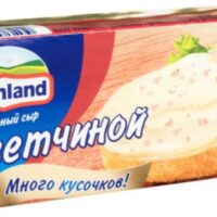 Сыр плавленый Hochland с ветчиной 0.1 г фольга БЗМЖ 1 шт