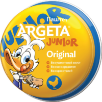 Паштет ARGETA куриный Junior, 285 г 1 шт