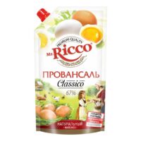 Майонез MR.RICCO Organic Провансаль 67%, 400 г 1 шт