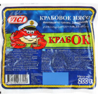 Крабовое мясо Vici "Краб Ок" 200г 1 шт