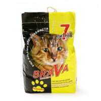 Наполнитель гигиен Brava для короткошерст кошек 7л 1 шт