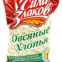 Хлопья овсяные Сила злаков моментального приготовления 400 г 1 шт