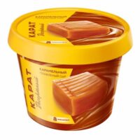 Плавленый сыр Карат карамельный бзмж 30% 230 г 1 шт