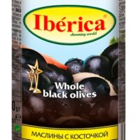 Маслины Iberica крупные с косточкой 1 шт