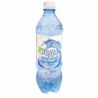 Вода питьевая газированная Артезианская 0.5л 1 шт