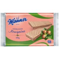 Вафли Manner Кнуспино с ореховым кремом 110 г 1 шт