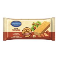 Вафли Коломенское с орехами 200 г 1 шт