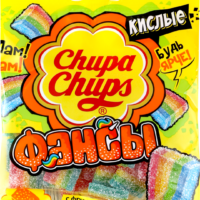 Мармелад жевательный CHUPA CHUPS Фансы c фруктовым вкусом, 70г 1 шт
