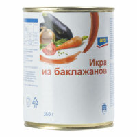 Икра из баклажанов Aro стерилизованная 360 г 1 шт