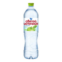 Вода питьевая Святой Источник со вкусом яблока негазированная 1,5 л 1 шт