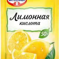 Лимонная кислота Dr.Oetker пищевая 50 г 1 шт