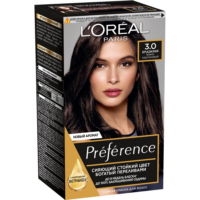 Стойкая краска для волос L'Oreal Paris Preference, оттенок 3, Бразилия 1 шт