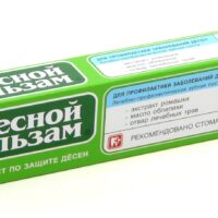 Паста зубная Лесной бальзам с экстратом коры дуба пихты 75мл 1 шт