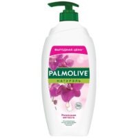 Гель-крем для душа Palmolive Роскошная мягкость женский Черная орхидея и увлажняющее молочко 750 мл 1 шт