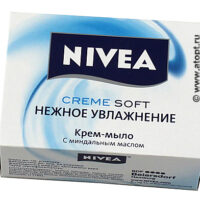 Мыло-крем Nivea увлажнение и забота 100г 1 шт