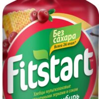 Хлебцы Fitstart мультизлаковые брусника имбирь и мед 100 г 1 шт