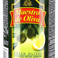 Оливки Maestro de Olivia лимон 0.3кг 1 шт