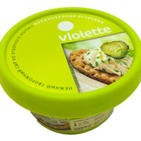 Сыр Violetta творожный Огурцы и зелень 140г БЗМЖ 1 шт