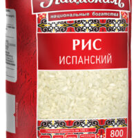 Крупа рисовая шлифованная Националь Испанский 800г 1 шт