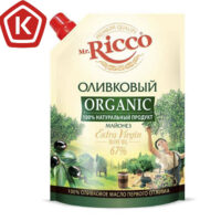 Майонез Mr.Ricco Organic оливковый 67% 800 мл 1 шт