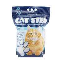Наполнитель Cat Step для кошачьего туалета силикагелевый 7,6 литра 1 шт