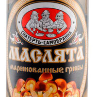 Грибы маслята маринованные отборные Скатерть - самобранка 0.33 кг. 1 шт