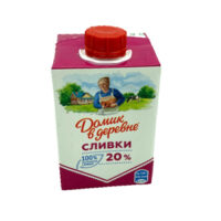 Сливки 20% Домик в дереревне 0.2л Москва БЗМЖ 1 шт