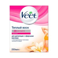 Воск для эпиляции Veet с эфирными маслами 250 мл 1 шт