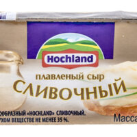 Сыр плавленый Hochland сливочный фольга 0.1кг БЗМЖ 1 шт