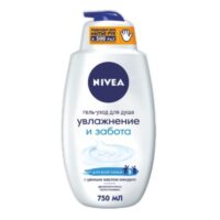 Гель-уход для душа Nivea увлажнение и забота 750мл 1 шт