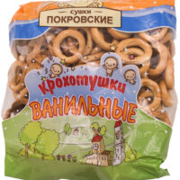 Сушки Крохотушки Ваниль Покровский хлеб 200г 1 шт