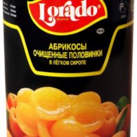 Абрикосы Lorado половинки в легком сиропе 1 шт