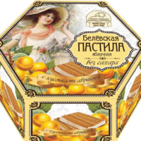 Пастила БЕЛЕВСКАЯ абрикос, 200г 1 шт
