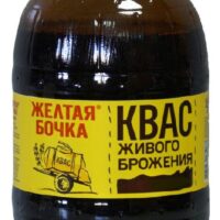 Квас Желтая бочка фильтрованный пастеризованный Трехсосенский 1.5л 1 шт
