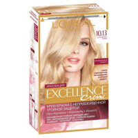 Стойкая крем-краска для волос L'Oreal Paris Excellence, оттенок 10.13, Легендарный блонд 1 шт