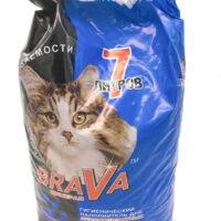 Наполнитель гигиенический Brava для длинношерстных кошек 7л 1 шт