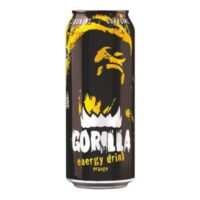 Напиток энергетический Gorilla Orange с соком апельсина, 450 мл 1 шт