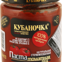 Томатная паста Кубаночка 25% 1 шт