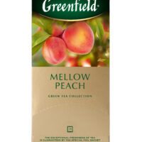 Чай Greenfield Mellow Peach зеленый с ароматом персика и мандарина и растительными компонентами 1,8 г 25 шт 1 шт